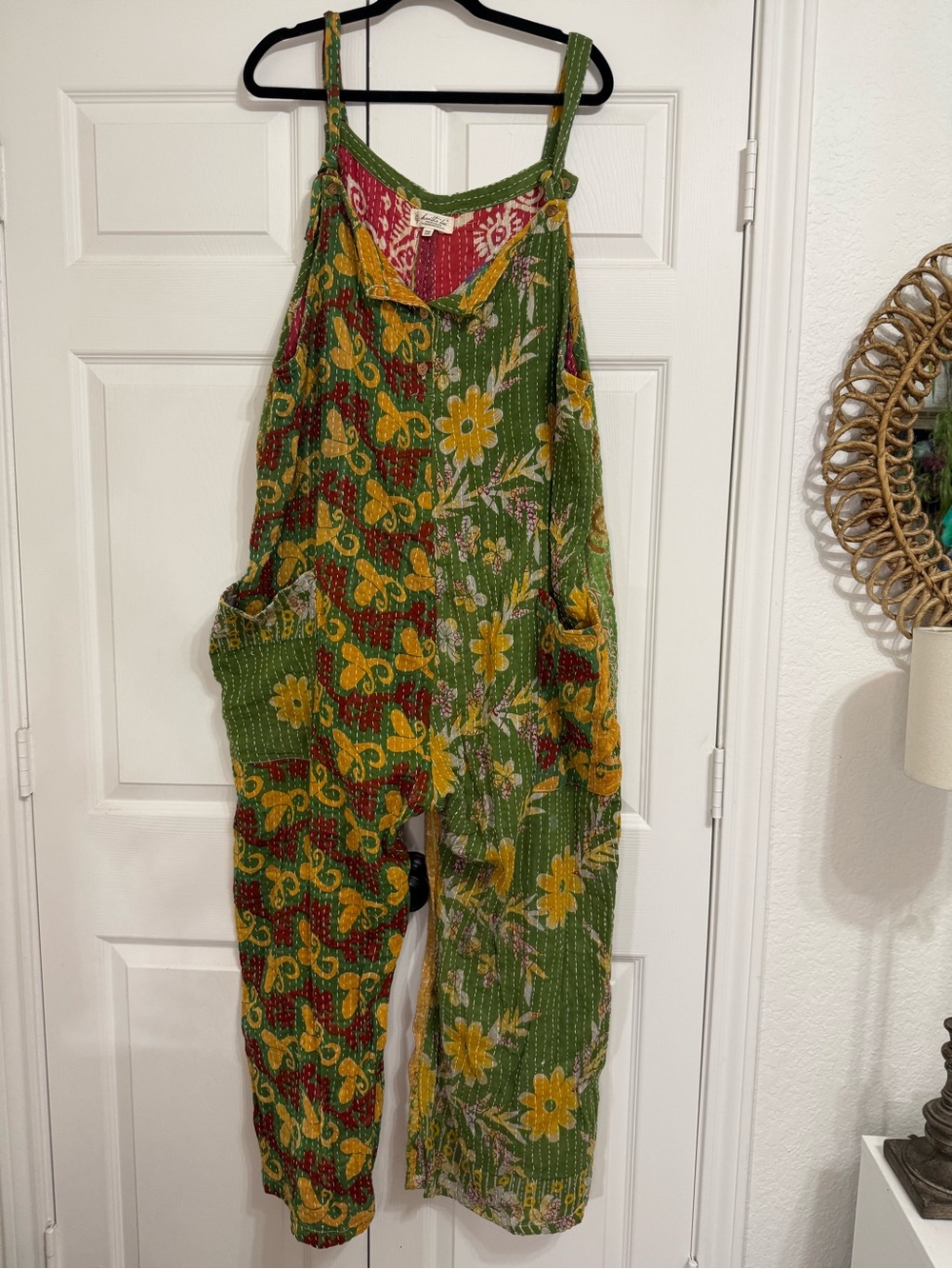 Kantha Bae Button Overalls